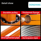 360 Degrees Rotate 300kg 500kg 1000kg Small Outdoor Use Mini Engine Crane