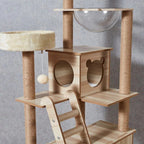 Cat Tree Tower Scratching Post Multi-Level Condo