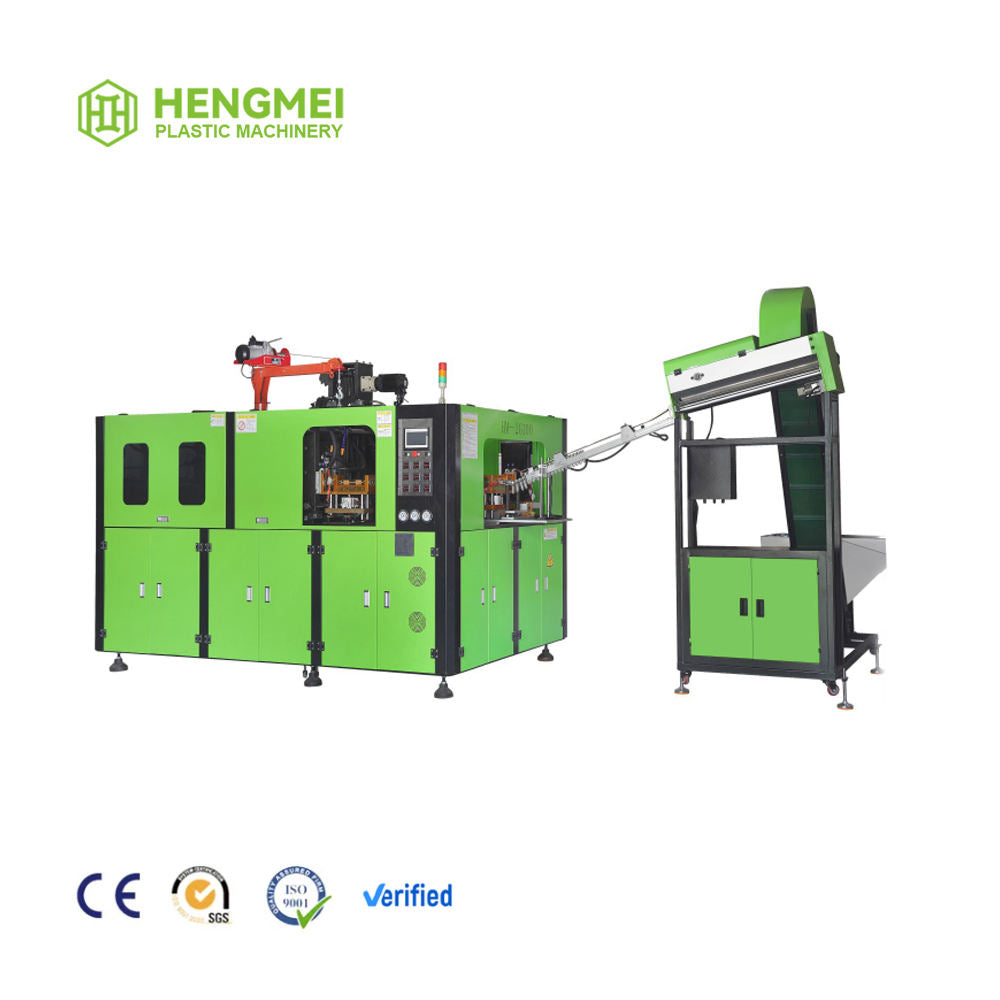 Automatic Plastic Bottle Making Blowing Molding Machine 2 Cavity Stretch Blow Moulding Machines