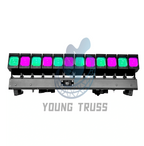 COLoRado PXL Curve 12 Leds RGBW 4in1 Moving Head Beam Wash Pixel Zoom Matrix Bar Light