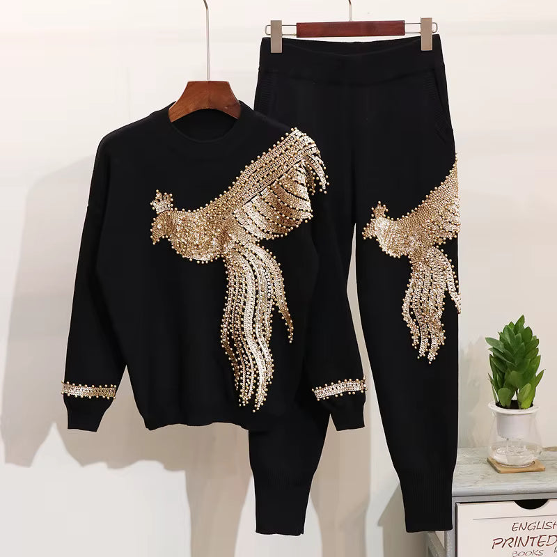 Knitted Matching Pants