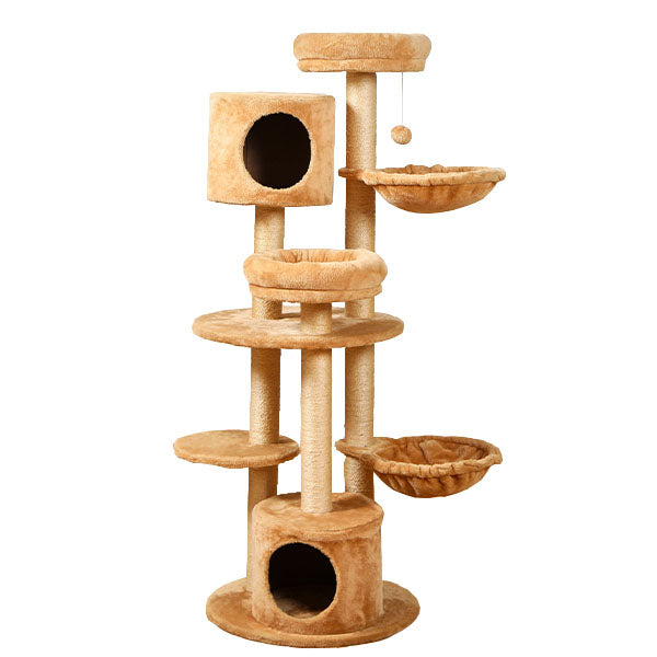 Cat Tree Tower Scratching Post Multi-Level Condo