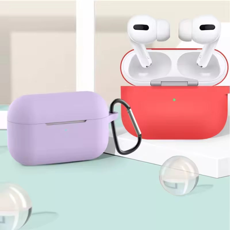 Colorful Soft Silicone Case Shockproof Cover for Apple AirPods Pro