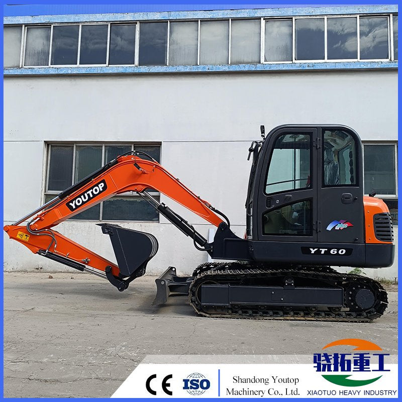 Mini Excavator 1.5 Ton Crawler Hydraulic Digger