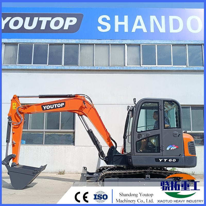 Mini Excavator 1.5 Ton Crawler Hydraulic Digger