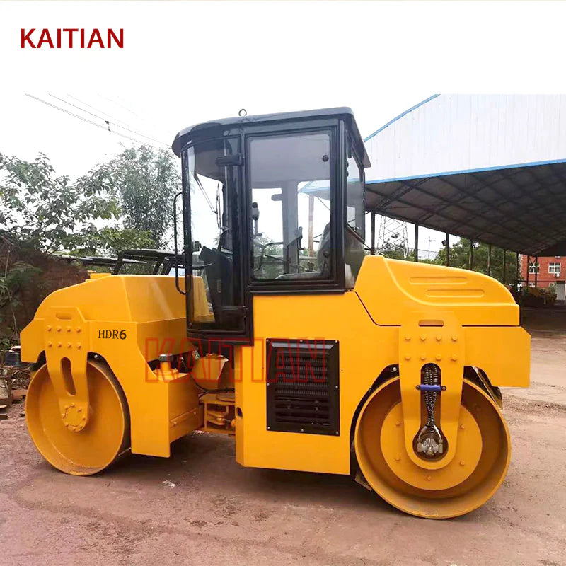 Road Roller Compactor 3 Ton Vibratory Drum Machine