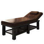 Contemporary Simple Synthetic Leather Adjustable Massage Bed for Spa Body Treatments Beauty Salons Furniture Camillas De Masajes