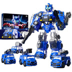Customized Plastic Transforming Robot DIY Magnetic Model Toy Unisex Shape-shifting Robot for Ages 3+