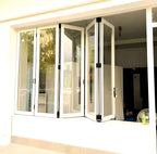 Folding windows Frameless Folding windows Horizontal Folding windows Folding Balcony Window
