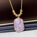 French-style Simple Natural Freshwater Baroque Irregular Pearl Iridescent Pearl Pendant