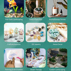 Green Fluorite Loose Nature Crystal Specimen Healing Stones Incense Stone Mineral Crystal