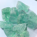 Green Fluorite Loose Nature Crystal Specimen Healing Stones Incense Stone Mineral Crystal