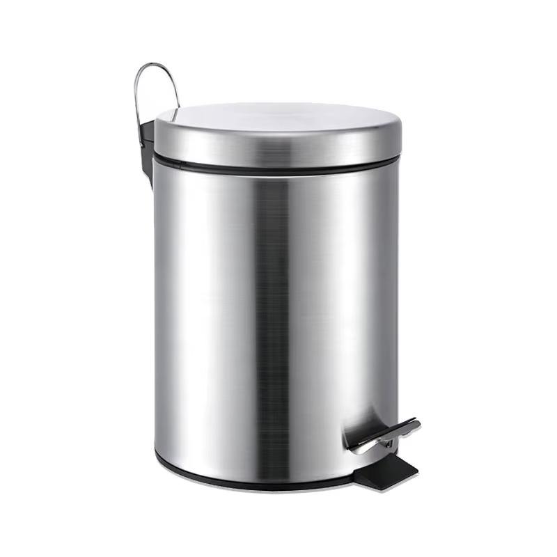 Kitchen Household Metal Dustbin