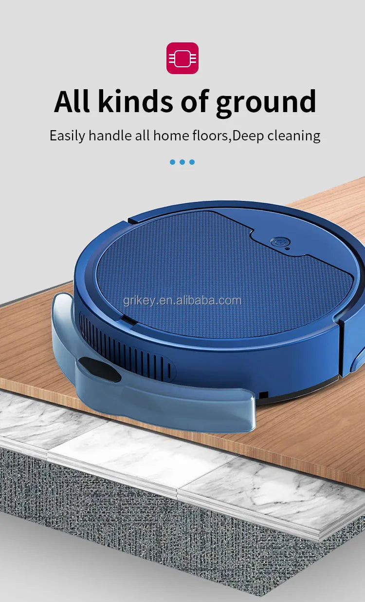 Robot Vacuum Cleaner Smart Automatic Floor Sweeper