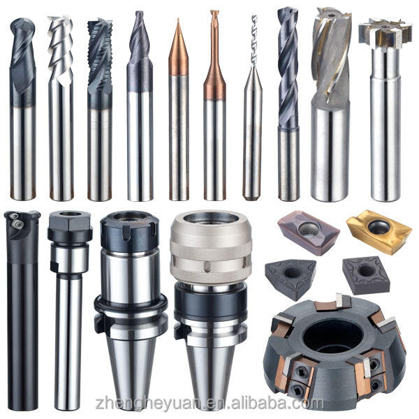 Custom Cnc Cutting Tools Milling Cutters Solid Carbide End Mill Drill Bit Tool Holder