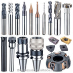 Custom Cnc Cutting Tools Milling Cutters Solid Carbide End Mill Drill Bit Tool Holder