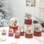 Hot Sale Musical Christmas Snow Globes Ball Decorations Ornaments Supplies Gifts Snowball Globe