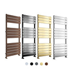 Hot Selling SUN-D2 Brushed Brass New Finishes Heated Towel Warmer Bathroom Towel Radiators