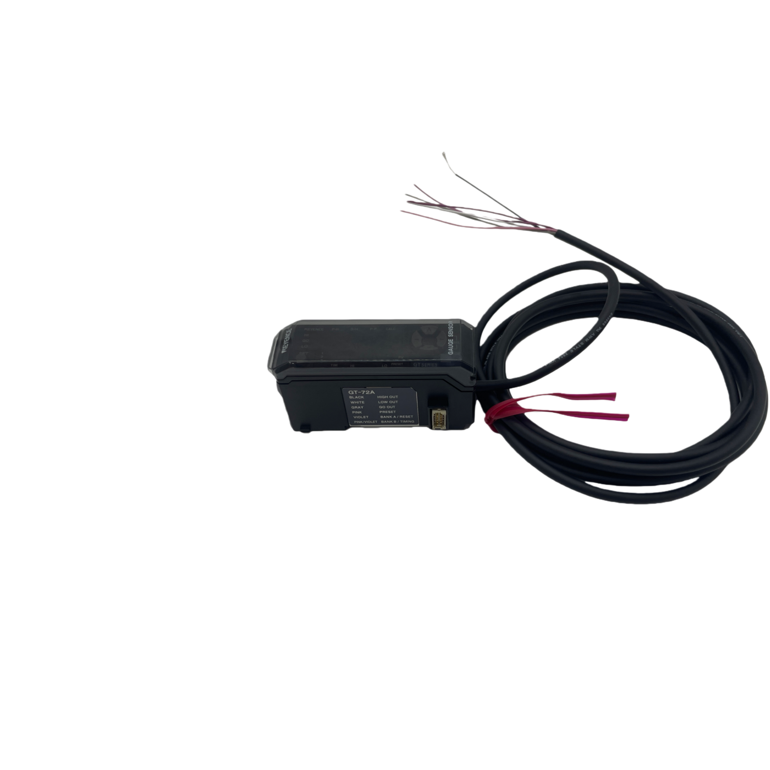 KEYENCE GT Series Amplifier Modules (GT-72A/GT-71A/GT-71P/GT-72AP/GT-75A/GT-75AP/GT-76A/GT-76AP) 2000 Samples/sec DIN Rail Mount