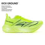 KICKGROUND Ultra-Light Mesh Breathable Rubber Midsole Unisex Soft-Sole Running Shoes Spring Summer Autumn Winter Marathon