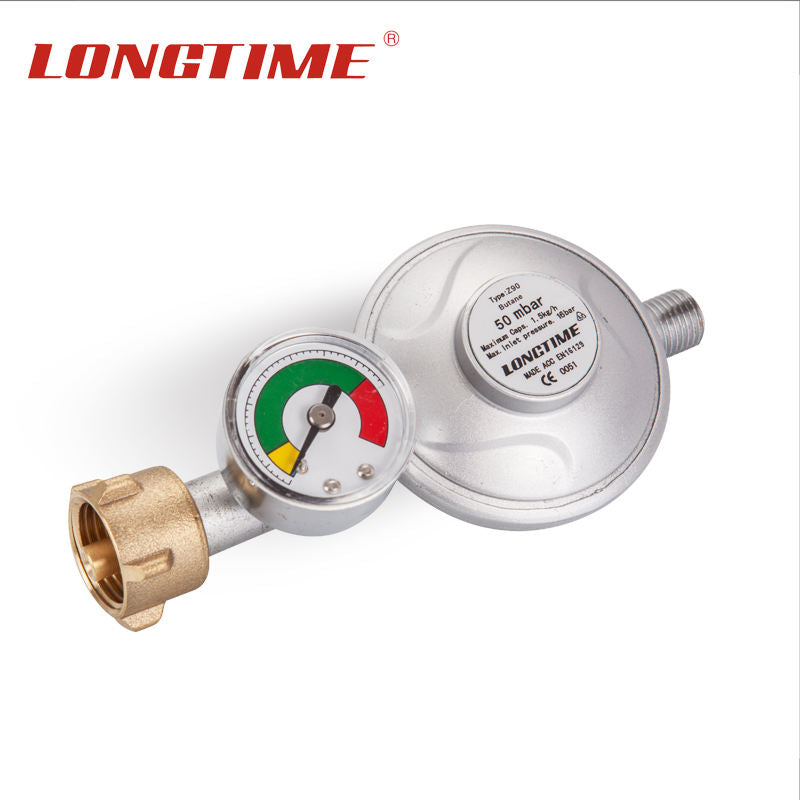 LP Propane LPG Euro Gas Regulator with Gauge Meter