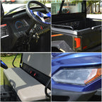 LVTONG All Terrain Vehicle ATV UTV Side by Side Electric Powered Heavy Duty Utility