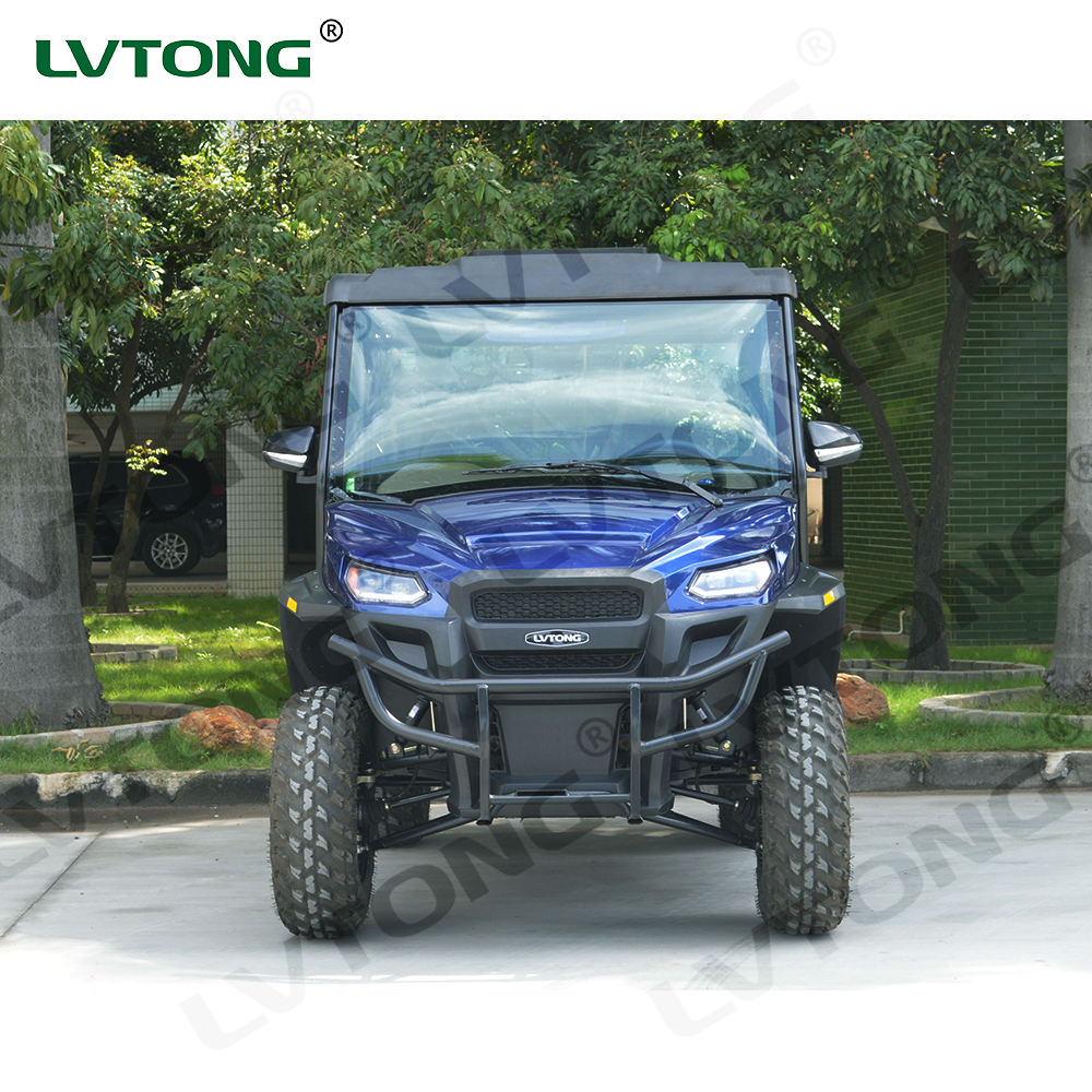 LVTONG All Terrain Vehicle ATV UTV Side by Side Electric Powered Heavy Duty Utility