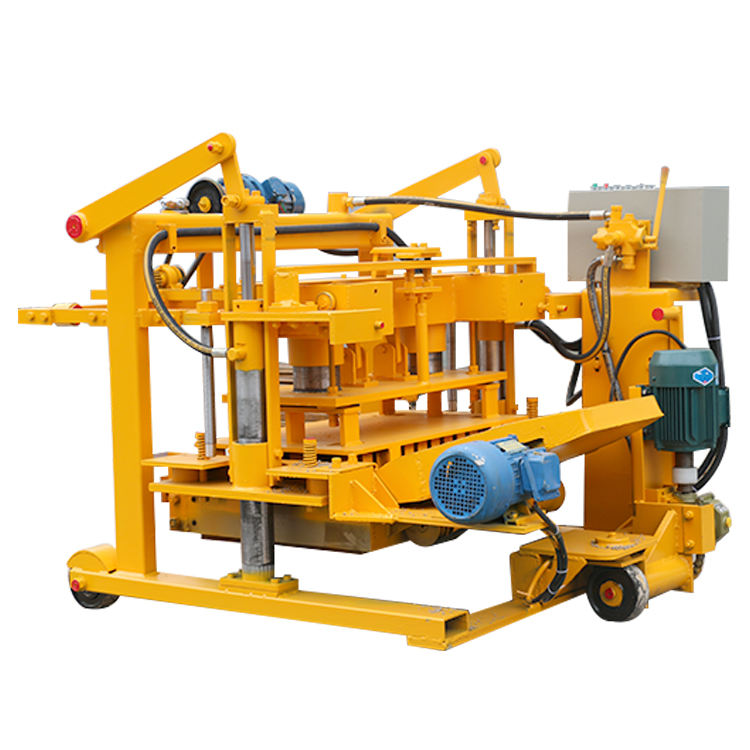 Manual Eggs Layer Block Making Machine Mobile Concrete Mobile Bricks Moulding Machine