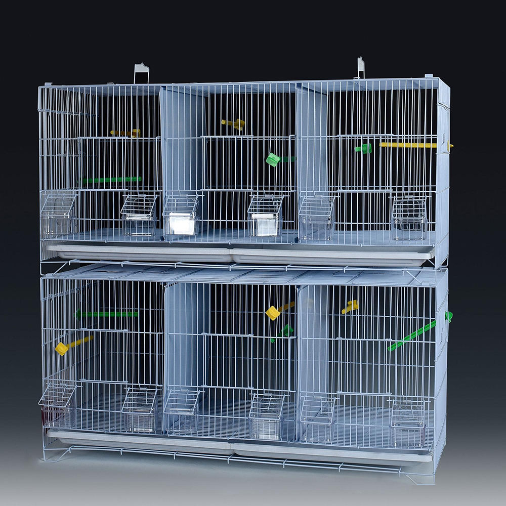 Manufacturer Wholesale Fashion Design Budgerigar Canary Bird Cage Simple Portable Small Canary Bird Cage for Sale