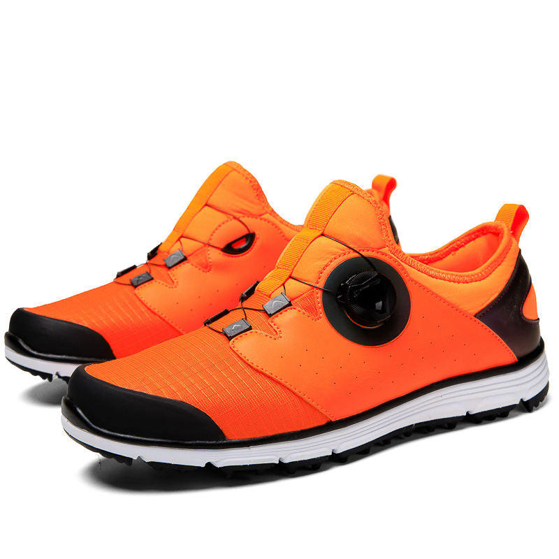 Men Golf Shoes Outdoor Rubber Sole Breathable Mesh Sneakers Men Sports Golf Shoes