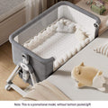Modern Multi-functional Kids' Baby Crib Cot Baby Bassinet Cradle 3 in 1 Travel Baby Bed with Breathable Net Bedside Sleeper