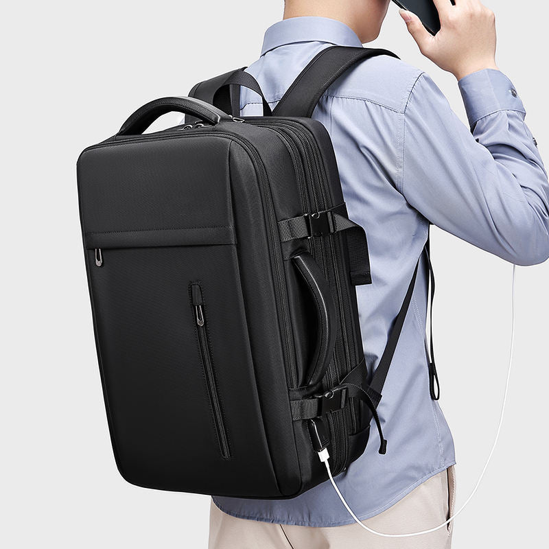 New Multifunction Large Capacity Usb Raincoat Backpack Business Travel Laptop Backpack Bag Men