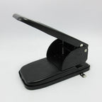 Office Binding Supplies Heavy Duty 60 Sheets 80mm Black Custom Punch Durable Manual Handle Paper Hole Puncher Big Paper Punch