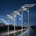 Outdoor IP66 Wide Solar Street Light Yellow All in Two 30w 50w 60w 80w 100w 120w 150w 200w Motion Sensor Solar LED Street Light