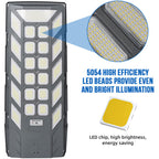 Parking Lot Lighting Waterproof Ip65 Outdoor Road Lamp 300w 500w 1000w 2000w Integrated All in One Led Solar Street Light