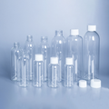 Plastic Bottle with Screw on Cap PET Toner Small Bottle Squeeze Transparent Hotel Shampoo Bottle 30ml 100ml 120ml 250ml