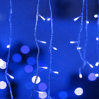 Custom LED Ice Strip Lights Red Atmosphere Net and Waterfall Solar Lights with IP44/IP65 Rating Wedding Decoration Supplies