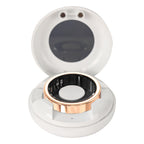 V8 Smart Ring IP68 Waterproof Health Monitor Sleep Tracker Blood Oxygen Heart Rate Monitor with Charging Case Wearable Devices