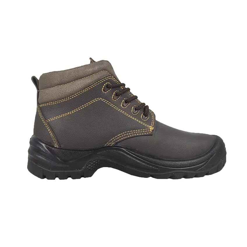 Safety Work Shoes Steel Toe Cap Men Leather Boots