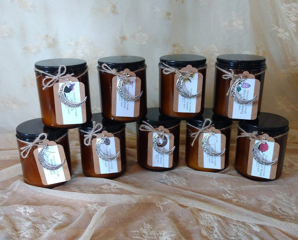 Scented Candle Soy Wax Luxury Gift Set Aromatherapy