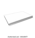 Notebook Spiral Bound A5 Hardcover Journal 200 Pages