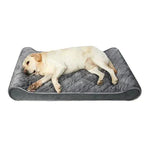 Dog Bed Orthopedic Memory Foam Large Washable Cover