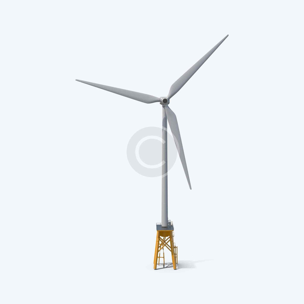 Wind Turbine Generator 3KW 5KW Vertical Axis VAWT