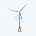 Wind Turbine Generator 3KW 5KW Vertical Axis VAWT