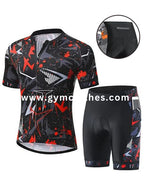 Cycling Jersey Set Men Short Sleeve Bike Kit Padded